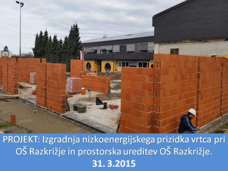 Trije veliki projekti so v polnem teku 152